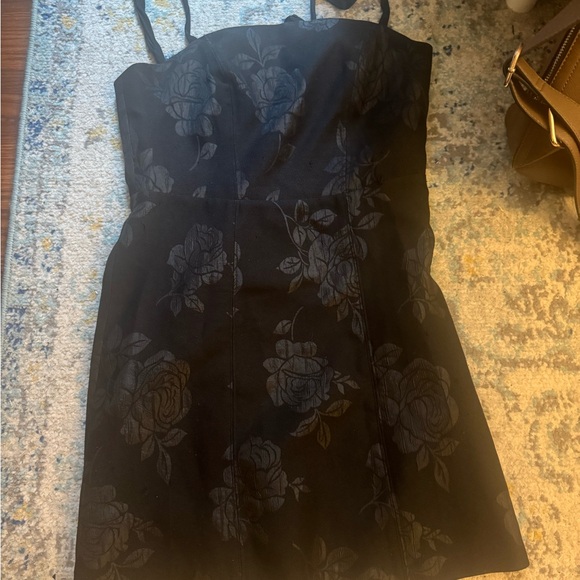 Urban outfitters jacquard black dress - Picture 3 of 3